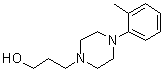 4-(2-甲基苯基)-1-哌嗪丙醇分子结构 (CAS 51788-08-0)