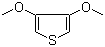structure of CAS# 51792-34-8, 3,4-Dimethoxythiophene