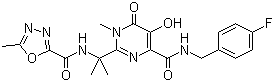 雷特格韦分子结构 (CAS 518048-05-0)