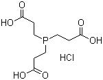 三(2-羧乙基)膦盐酸盐分子结构 (CAS 51805-45-9)