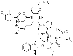非洲爪蟾肽分子结构 (CAS 51827-01-1)