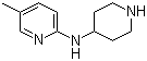 CAS # 518285-55-7, (5-Methyl-pyridin-2-yl)-piperidin-4-yl-amine
