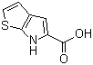 6H-噻吩并[2,3-b]吡咯-5-羧酸分子结构 (CAS 51856-25-8)