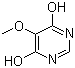 4,6-二羟基-5-甲氧基嘧啶分子结构 (CAS 5193-84-0)