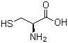 structure of CAS# 52-90-4, L-Cysteine