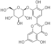 CAS 登录号：520-14-9, 杨梅黄素 3'-葡糖苷