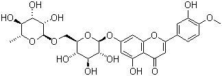 structure of CAS# 520-27-4, 地奥斯明