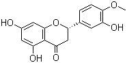 structure of CAS# 520-33-2, 橙皮素