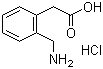 邻氨甲基苯乙酸盐酸盐分子结构 (CAS 52067-92-2)