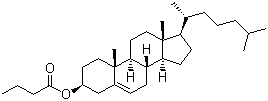 structure of CAS# 521-13-1, Cholesteryl butyrate