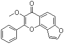 structure of CAS# 521-88-0, 水黄皮次素