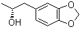 (S)-1-胡椒基-2-丙醇分子结构 (CAS 521097-97-2)