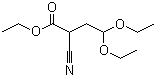 structure of CAS# 52133-67-2, Ethyl 2,2-diethoxyethylcyanoacetate