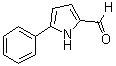 CAS # 52179-74-5, 5-Phenyl-1H-pyrrole-2-carboxaldehyde, 2-Phenyl-5-formylpyrrole, 5-Phenyl-2-pyrrolecarboxaldehyde