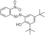 CAS 登录号：52184-14-2, 2-(2'-硝基苯偶氮)-4,6-二叔丁基酚