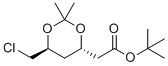 CAS # 521974-00-5, Rosuvastatin Impurity 50, tert-butyl 2-[(4S,6S)-6-(chloromethyl)-2,2-dimethyl-1,3-dioxan-4-yl]acetate