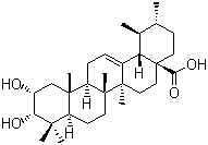 (2alpha,3alpha)-2,3-二羟基乌苏-12-烯-28-酸分子结构 (CAS 52213-27-1)