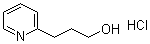 structure of CAS# 52225-87-3, 2-Pyridinepropanol hydrochloride