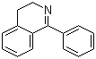 1-苯基-3,4-二氢异喹啉分子结构 (CAS 52250-50-7)
