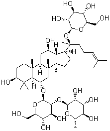 人参皂甙 Re分子结构 (CAS 52286-59-6)