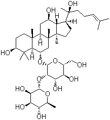 structure of CAS# 52286-74-5, 人参皂苷 Rg2