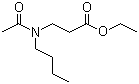 CAS # 52304-36-6, Ethyl butylacetylaminopropionate, Ethyl N-acetyl-N-butyl-beta-alaninate