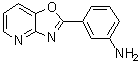 3-恶唑并[4,5-b]吡啶-2-基苯胺分子结构 (CAS 52333-90-1)