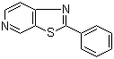 2-苯基噻唑并[5,4-c]吡啶分子结构 (CAS 52334-38-0)