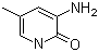 3-氨基-5-甲基-2-吡啶酮分子结构 (CAS 52334-51-7)