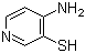 4-氨基-3-巯基吡啶分子结构 (CAS 52334-54-0)