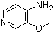structure of CAS# 52334-90-4, 4-Amino-3-methoxypyridine