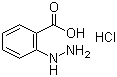2-羧基苯肼盐酸盐分子结构 (CAS 52356-01-1)