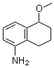 1,2,3,4-四氢-5-甲氧基-1-萘胺分子结构 (CAS 52372-97-1)