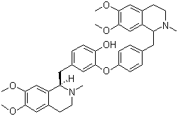 structure of CAS# 524-17-4, 蝙蝠葛碱
