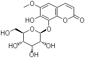 structure of CAS# 524-30-1, Fraxin