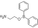 CAS # 524-95-8, 2-Aminoethyl diphenylborinate, B-(2-Aminoethoxy)diphenylborane, NSC 17107, Naturstoffreagenz A