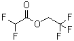 二氟乙酸 2,2,2-三氟乙基酯分子结构 (CAS 524060-65-9)