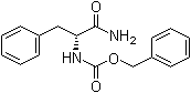 structure of CAS# 5241-56-5, N-Benzyloxycarbonyl-D-phenylalanine amide