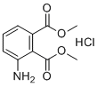structure of CAS# 52412-63-2, 二甲基3-氨基邻苯二甲酸酯盐酸盐