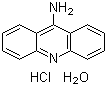 structure of CAS# 52417-22-8, 一水合盐酸 9-氨基吖啶