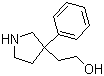 CAS # 52423-63-9, 3-Phenyl-3-pyrrolidineethanol