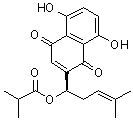 CAS 登录号：52438-12-7, 异丁酰紫草素