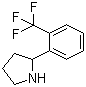 structure of CAS# 524674-04-2, 2-[2-(三氟甲基)苯基]吡咯烷