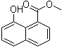 structure of CAS# 5247-86-9, 8-羟基-1-萘甲酸甲酯