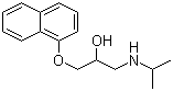 CAS 登录号：525-66-6, 普萘洛尔, 1-异丙基氨基-3-(萘-1-氧基)丙-2-醇