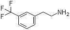 3-(三氟甲基)苯乙胺分子结构 (CAS 52516-30-0)