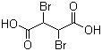 structure of CAS# 526-78-3, 2,3-Dibromosuccinic acid