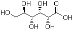 structure of CAS# 526-95-4, Gluconic acid