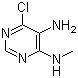 4-(Methylamino)-5-amino-6-chloropyrimidine molecular structure (CAS 52602-68-3)
