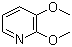 structure of CAS# 52605-97-7, 2,3-Dimethoxypyridine